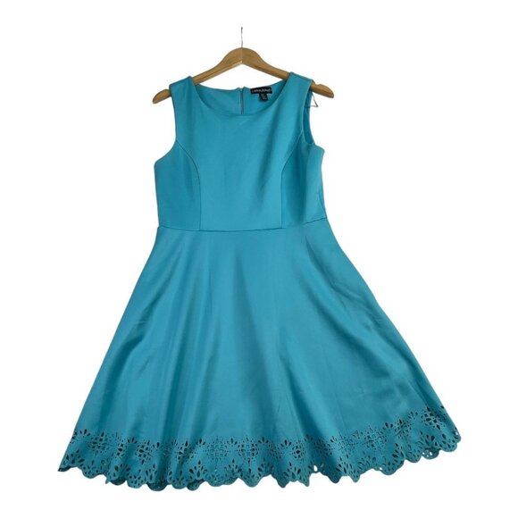 Cynthia Rowley Dresses & Skirts - Cynthia Rowley Knee Length Sleeveless Cutout Detail‎ Bottom size 8 Blue